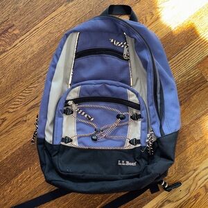 L.L. Bean women’s blue purple Backpack